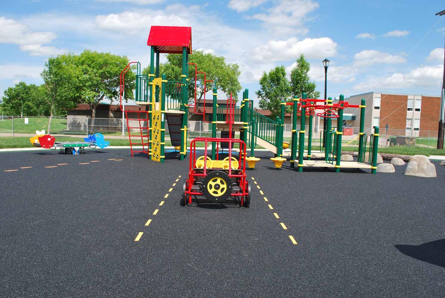 PlayWorks Spruce Avenue Playground in Edmonton, Alberta!